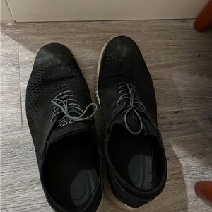 Cole Haan man suede shoes size 9.5 black